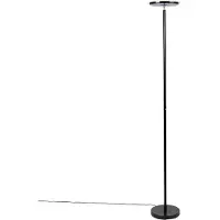 JUST LIGHT LED-Stehleuchte LB25 HANS sw 22W 2500lm 3000K dim