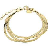 Liebeskind berlin Armband - Edelstahl Snake-Chain - Gr. ONESIZE - in Gold - für Damen