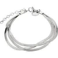 Liebeskind berlin Armband "LJ-0719-B-20", silber (edelstahlfarben), Armbänder, 20cm, Edelstahl, Armband