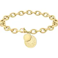 Liebeskind berlin Armband "LJ-0690-B-20, LJ-0691-B-20", gold (gelbgoldfarben), Armbänder, Damen, 20cm, Edelstahl, Armband, Topseller