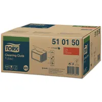 Tork Premium 510 werkdoek 1-lgs wit 39x32 cm doos à 8 pak/55 vel