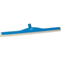 Vikan 7765-3 Classic Bodenzieher 70 cm blau, flexibler Hals, weiße Kassette