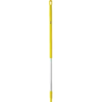 Vikan Hygiene 2935-6 Griff 130 cm, gelb, ergonomisch, Aluminium, ø31 mm