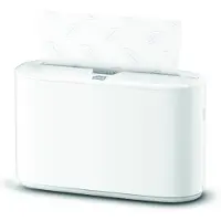 Tork Spender Xpress 552200, für Interfold-Handtücher, Einzeltuchentnahme, LED-Füllstandanzeige, Kunststoff, weiß