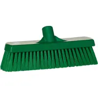 Vikan Hygiene 7068-2 Bodenkehrer, grün, mittlere Fasern, 300 mm