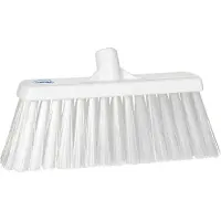 Vikan Hygiene 2915-5 Besen 30 cm, weiß, harte Fasern, 330 mm