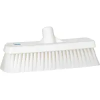 Vikan Hygiene 7068-5 Bodenkehrer, weiß, mittlere Fasern, 300 mm