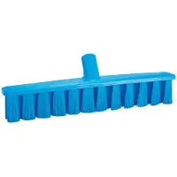 Vikan UST 3173-3 Bodenkehrmaschine, 40 cm blau, mittlere Fasern, 50x400 mm