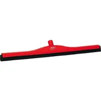 Vikan 7755-4 klassischer Bodenzieher 70 cm rot, fester Hals, schwarze Kassette