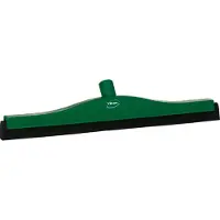 Vikan 7753-2 Classic Bodenzieher 50 cm grün, fester Hals, schwarze Kassette