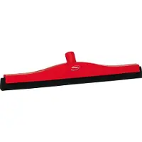 Vikan 7753-4 klassieke vloertrekker 50cm rood, vaste nek, zwarte cassette