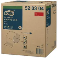 Tork Premium 520 werkdoek 1-lgs grijs 361 mtr x 43 cm rol à 950 vel
