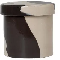 Ferm Living Vorratsbehälter Inlay Small Sand/Brown