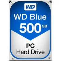 Western Digital WD 500GB WD5000AZLX Blue, Festplatte, (SATA 6 Gb/s, 3,5", WD Blue)