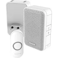 Honeywell Wireless Plug-In Türklingel mit Drucktaste Weiß - DC311NP2