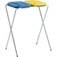 Artex Doppelter Beutelhalter - Blau, Gelb