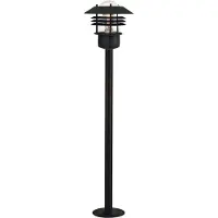 Nordlux Klassische Gartenleuchte Vejers schwarz