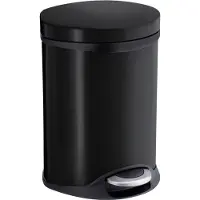 Smedbo Outline Lite Kosmetikeimer 6 L Soft Close | in 3 Farben##Schwarz FK665
