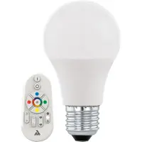 Eglo Ledlamp - Smart - E27 - 2700-6500 K + RGB - 806 lm - 9W - Kugel - Matt