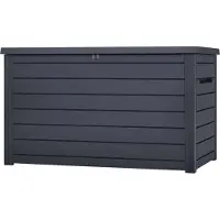 Keter Ontario Aufbewahrungsbox 870 L Anthrazit 235690