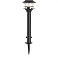 Markslöjd Garden 24 LED-Wegeleuchte Pole, Höhe 45 cm, 3 W dimmbar, schwarz, Metall, Modern