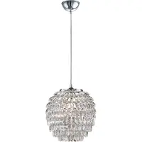 TRIO Pendelleuchte Petty Mit Kristall 35 cm