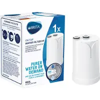 Brita 1.2023.0414, Wasserhahnfilter, 600 l, Weiß
