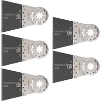Fein 63502134230 E-Cut Standard-Sägeblatt, Länge 50 mm, Breite 65 mm, VE 5 St, Aufnahme SLP