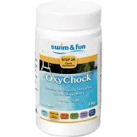 Soukous Oxychock Pool Granulat chlorfrei aktivierter Sauerstoff zur Desinfektion 1 kg