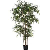 Mica Kunstpflanze Bambus grün im Topf 180 x 75 cm GLO660754764