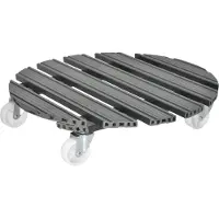 WAGNER System Multi Roller WPC, 120 kg Tragkraft, ca. 50 x 50 x 11 cm