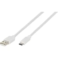 Vivanco ViVanco38757, 2 m, USB C, USB A, 0,48 Gbit/s, Weiß
