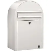 Bobi Briefkasten Classic 9016 Weiß