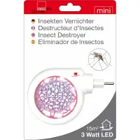 Swissinno Mini-Insektenfänger 3W LED für Steckdose 230 V