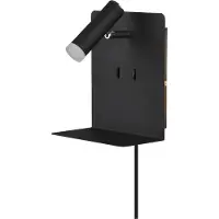 TRIO LED Wandleuchte ELEMENT Schwarz