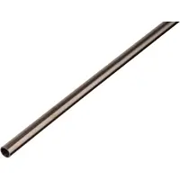 GAH Alberts Alberts Rundrohr, Edelstahl, verschiedene Maße, Materialstärke 1 mm, Länge 1 m, 2 m