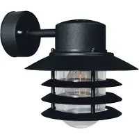 Nordlux Wandleuchte Vejers Schwarze Daunen