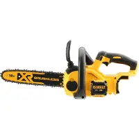 DeWalt DCM565N-XJ Akku-Kettensäge (bl) Flexvolt, 18V, Schwertlänge 30 cm, Kettenart Halbmeißel, 3,8", ohne Akku