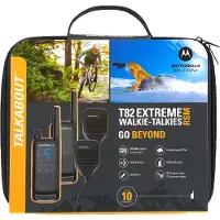 Motorola T82 Extreme Rsm Walkie Talkie Schwarz
