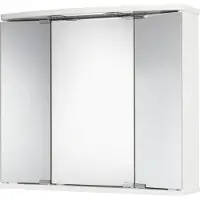 Jokey Spiegelschrank »Funa«, 3-türig, LED, BxH: 68 x 60 cm - weiss