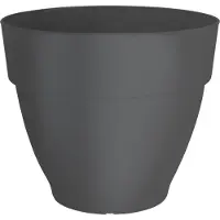 Elho Vibia campana rond 47 Blumentopf anthrazit outdoor dia. 47 x H 40 cm