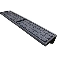 Palram Gewächshaus Regaleinsatz Twin Grau 126x30x3 cm