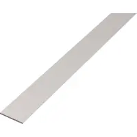 Stabilit Alberts 473051 Flachstange Aluminium, silberfarbig eloxiert 1000 x 40 x 3 mm