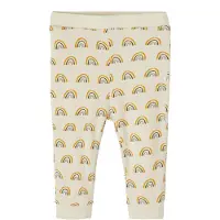 Name it Unisex Baby Hose mit Gummizug Oatmeal 56 | Gr.: 68