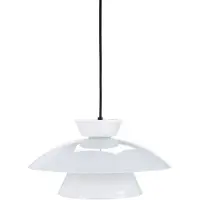 Dyberg Larsen Pendelleuchte LED, Hängelampe, Deckenlampe Pendel, Pendellampe Esstisch, Pendelleuchte für Wohnzimmer, Skandinavische Design, Valby Opal D38