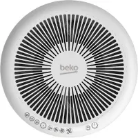 Beko Luftreiniger ATP5100I mit 3 stufigem Filtersystem: Vorfilter, Aktivkohlefilter, HEPA-13 Filter, 360°, 3 Leistungsstufen, weiß