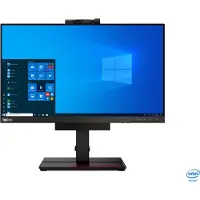 Lenovo ThinkCentre Tiny-In-One, 60,5 cm (23.8"), 1920 x 1080 Pixel, Full HD, LED, 6 ms, Schwarz