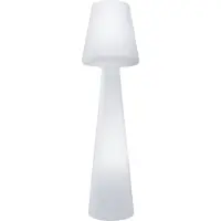 Newgarden Lola Stehleuchte Höhe 165 cm warmweiß, weiß / opal, Kunststoff, Modern
