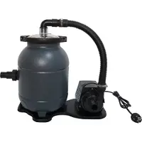 Summer Fun 502010450, Sandfilterpumpe, Schwarz, Grau, PVC, Kunststoff, China, 10000 l, 420 mm