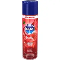 SKINS Condoms Skins *Fruity* Sensual Succulent Strawberry 0,13 l Gleitmittel